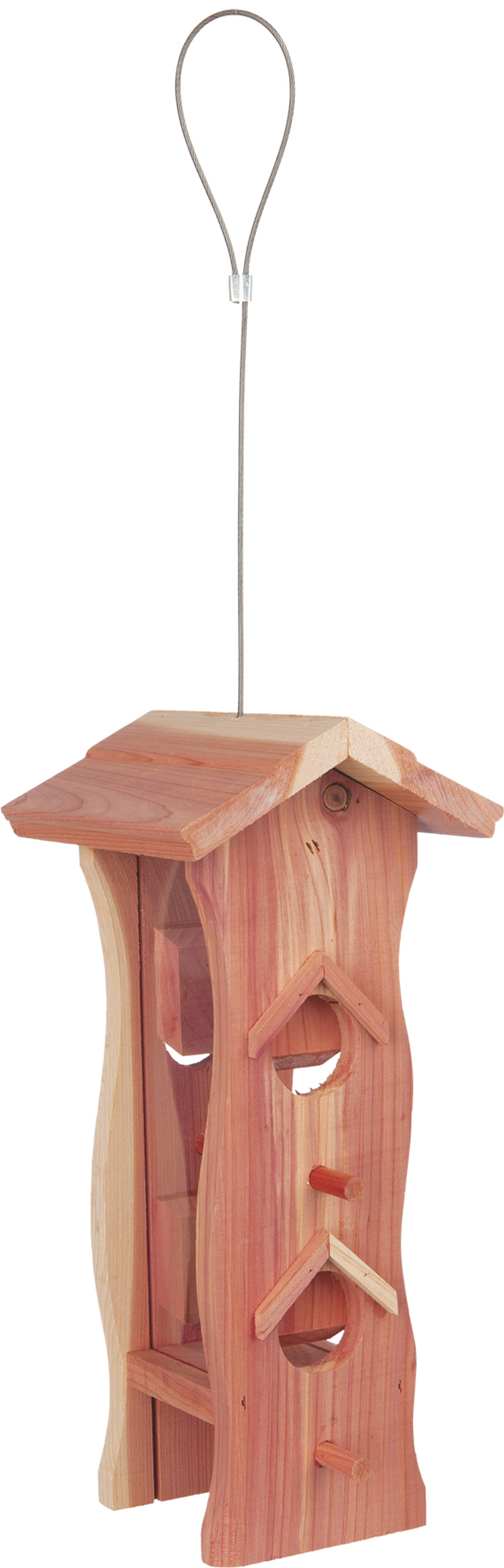 Кормушка для птиц Trixie Natura Кедр, размер 12x29x14см.