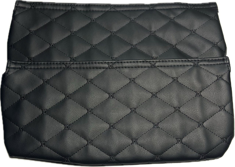 Чехлы на козырьки УАЗ 469, УАЗ "Хантер", УАЗ 452 "Буханка"(чёрная нить Бабочка)