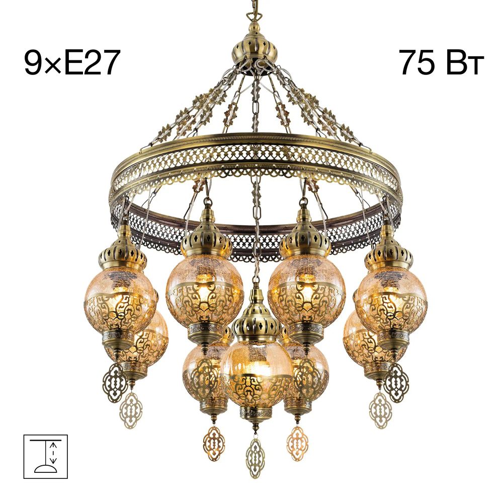 Citilux Каир CL419183 Люстра подвесная Бронза