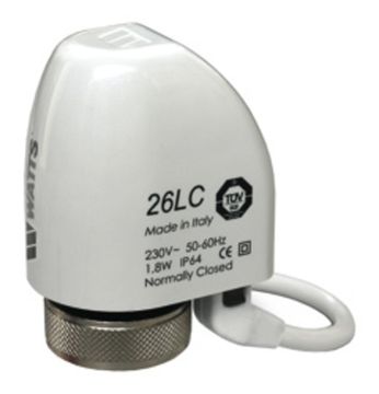 Сервопривод Watts 26LC230NC2 (230 В) нормально закрытый арт. 10025872