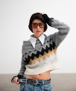 Джемпер с широким воротом KLEO