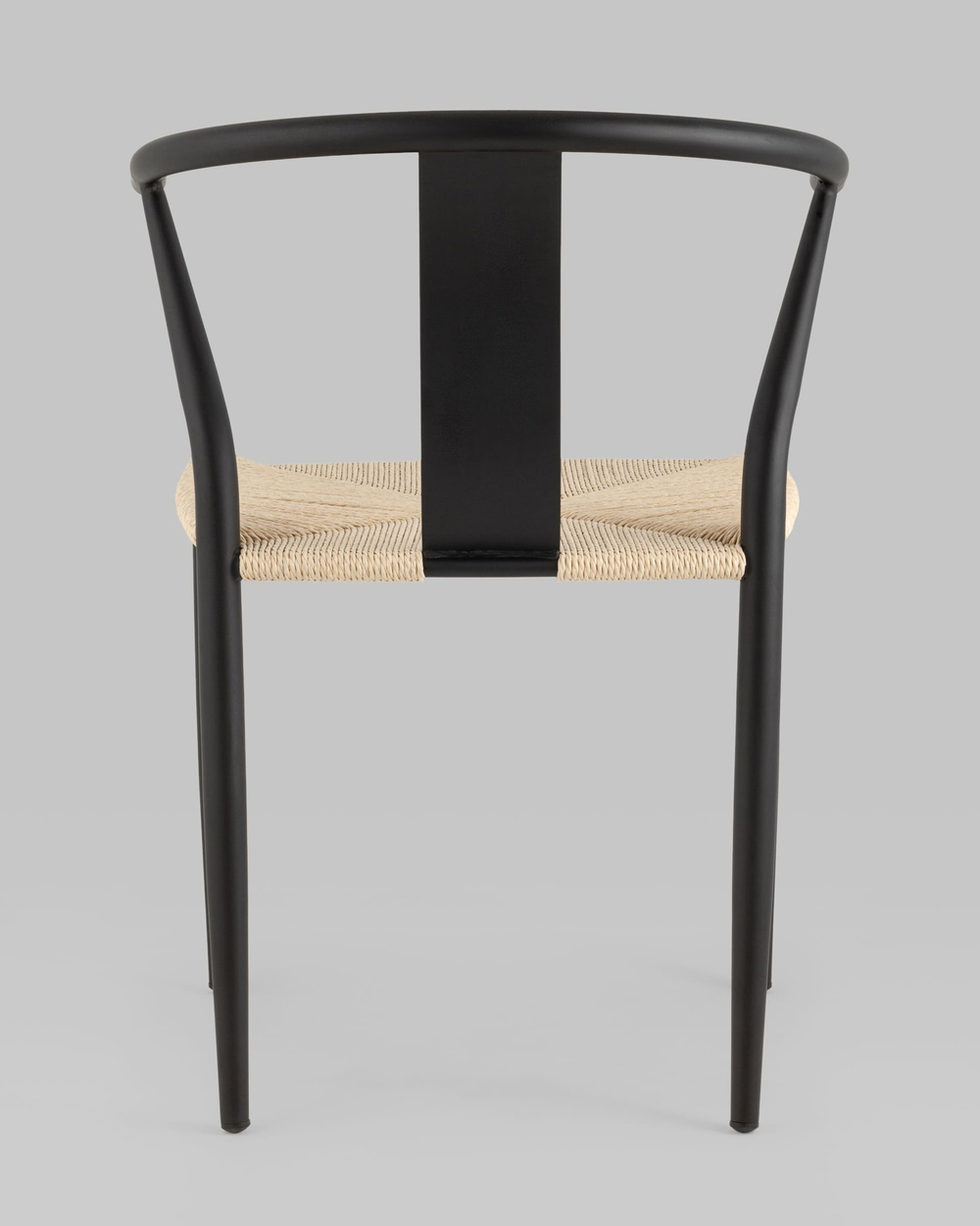 Стул обеденный Wishbone Style бежевый