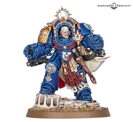 MARNEUS CALGAR IN ARMOUR OF ANTILOCHUS.