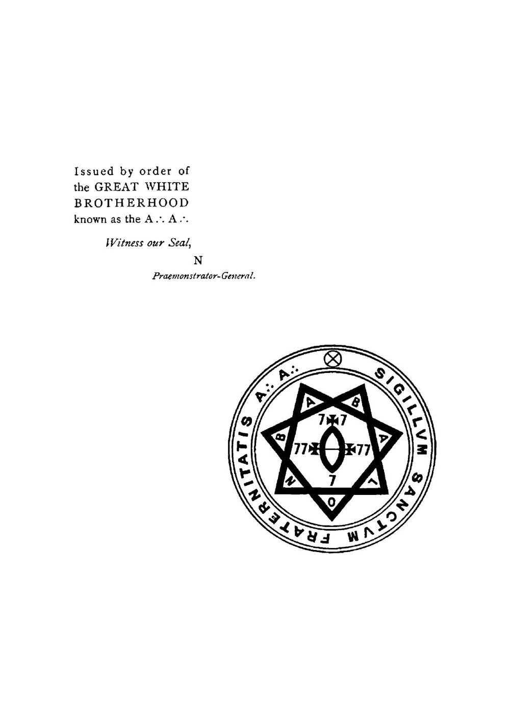 Book four | Crowley Aleister