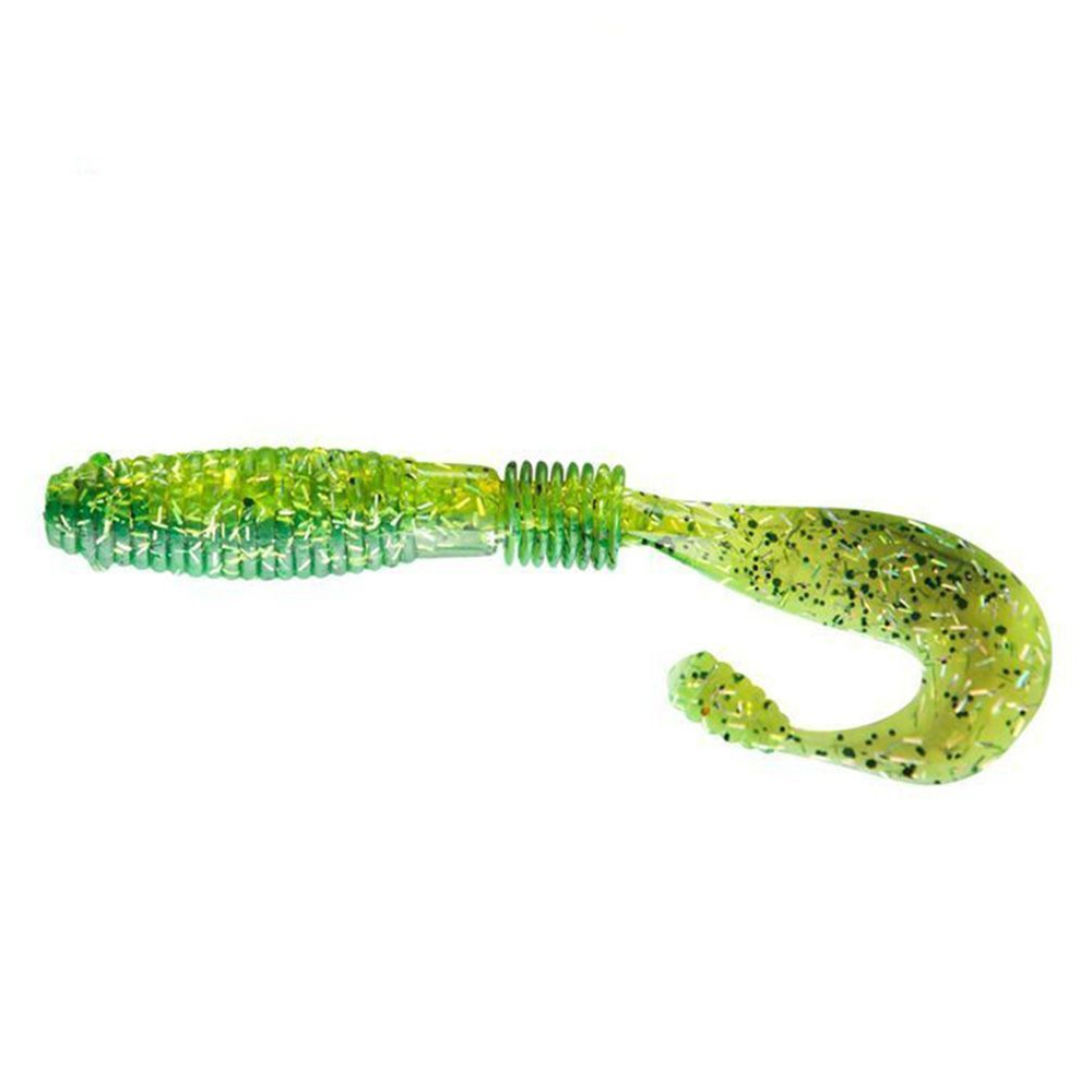 Силиконовые приманки для рыбалки Sprut Kinbo 110 GRS, 1 упаковка по 4 штуки