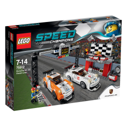 LEGO Speed Champions: Финишная линия гонки Porsche 911 GT 75912 — Porche 911gt Finish Line — Лего Спид Чампионы Чемпионы скорости