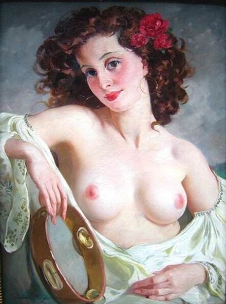 Maria Szantho (1898-1984) - эротическое искусство венгерской художницы Марии Санто