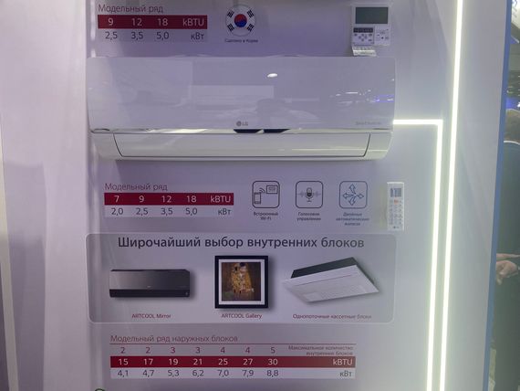 Внутренний блок мульти-сплит систем настенного типа LG Standard PM09SP.NSJ — (1)
