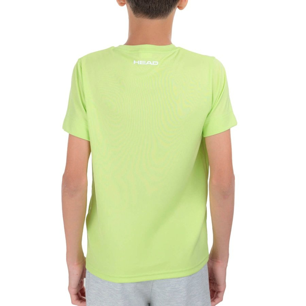 ОДЕЖДА ДЛЯ ТЕННИСА Мальчики, Футболка HEAD SLICE II T SHIRT BOY .