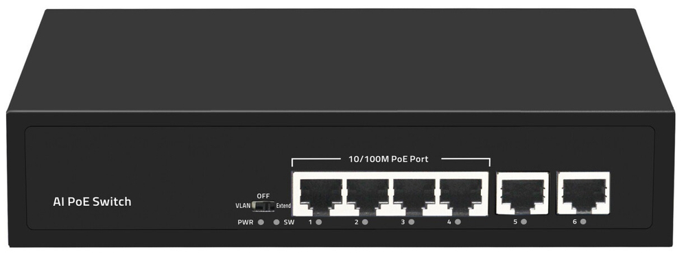 Коммутатор  Smartec ST-NS004MB-MD