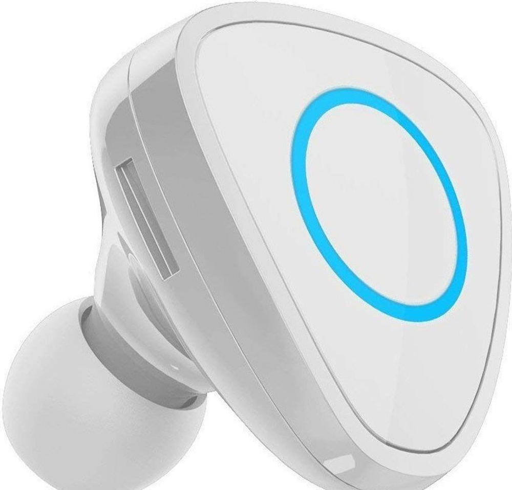 Bluetooth гарнитура Roman R6000+АЗУ 2,1А white
