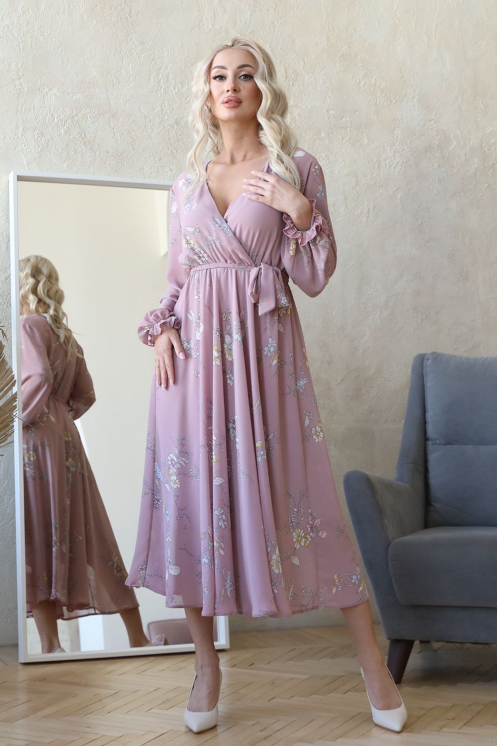 Платье П5-4925/8 Wisell (Акция)