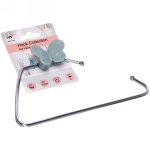 Держатель для полотенца с липким слоем Бабочка синий MH8042