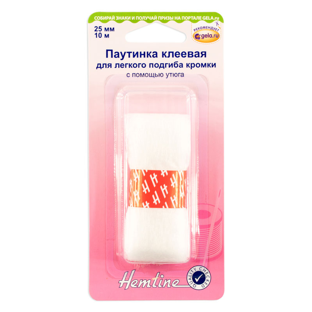 Паутинка клеевая, 25 мм, 10 м