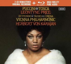 Leontyne Price, Vienna Philharmonic, Herbert von Karajan / Puccini: Tosca (2CD+Blu-ray Audio)