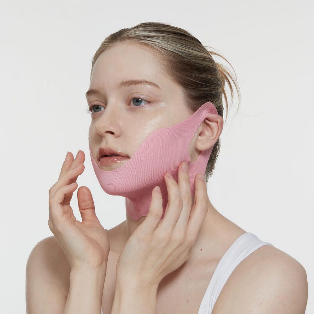 Лифтинг-маска для V-зоны с коллагеном Round Lab Camellia Deep Collagen V Lifting Gel Mask