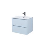 Тумба с умывальником IDDIS Edifice, подвесная, 60 см, голубой, EDI60B0i95K