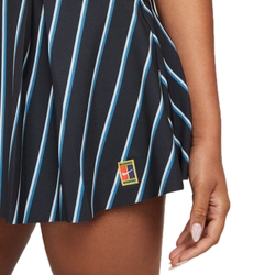 Теннисная юбка Nike Dri-Fit Club Skirt Regular Stripe Tennis Heritage W - black