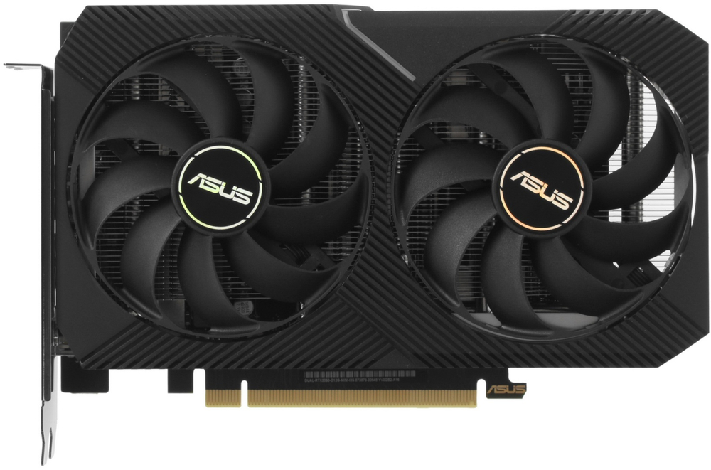 Видеокарта ASUS GeForce RTX 3060 DUAL OC LHR DUAL-RTX3060-O12G-V2 12 ГБ
