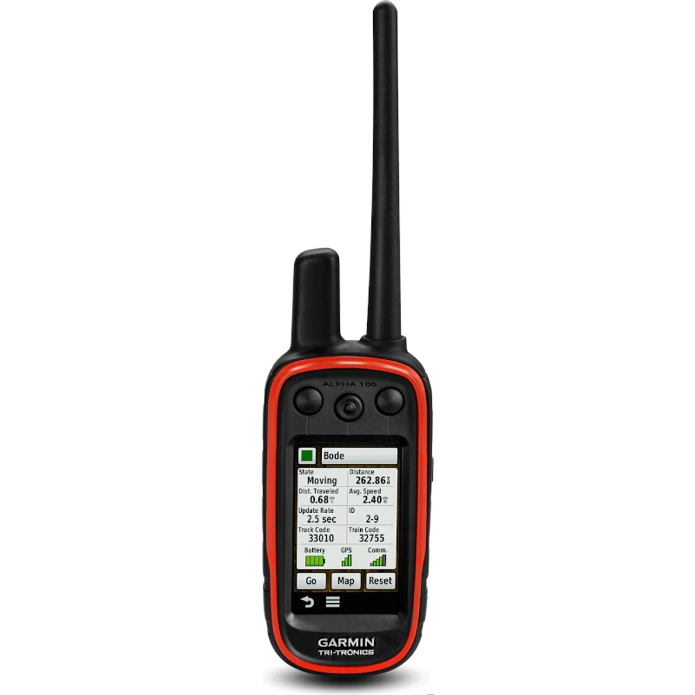 GARMIN Alpha 100 GPS-навигатор с ошейником TT15 для охоты и отслеживания охотничьих собак 010-01041-F2