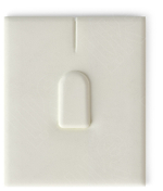 Вкладыш 09/наклонный/для кольца/язычок/прорезь для нитки