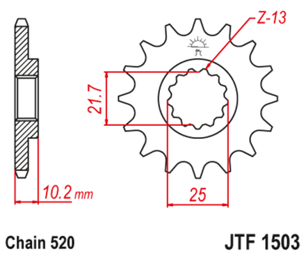 Звезда JTF1503.12
