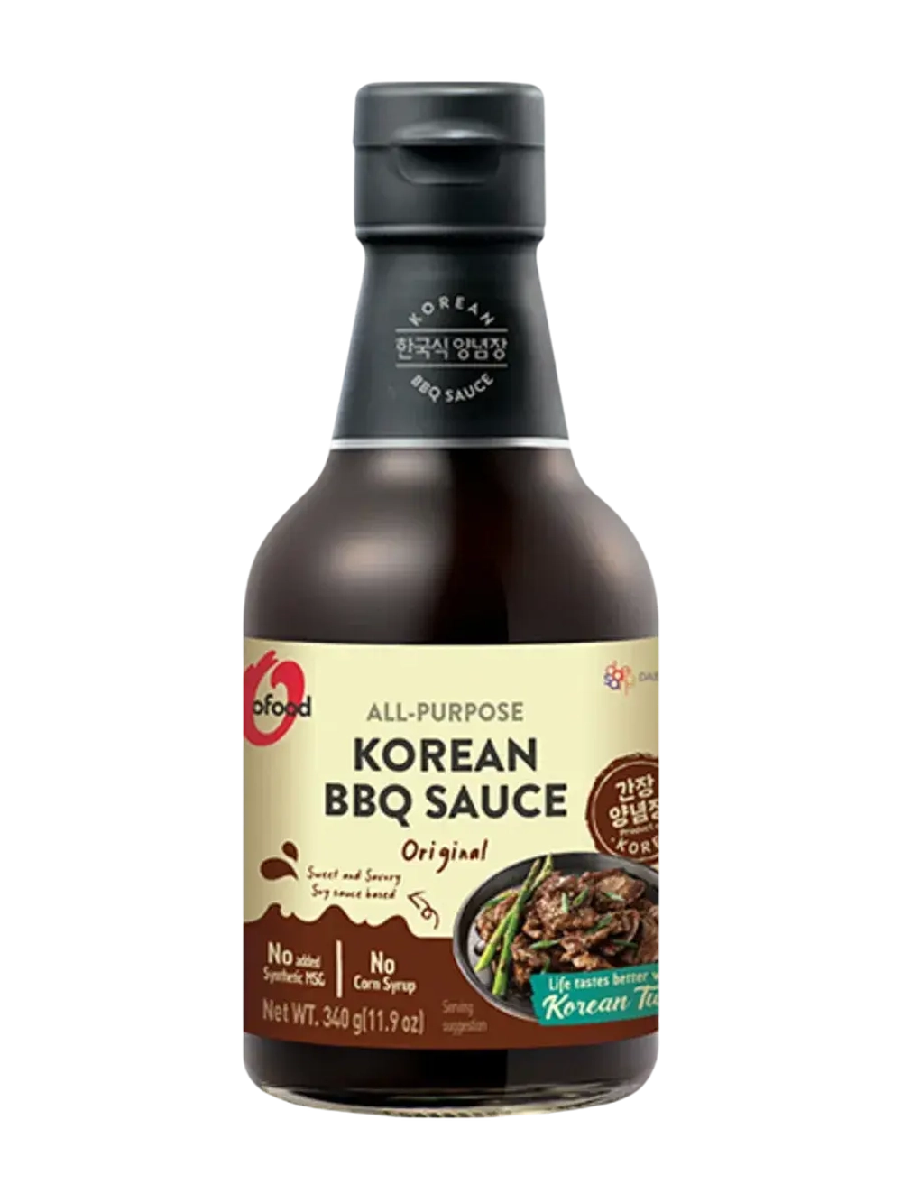 Корейский BBQ оригинальный соус, 340гр.