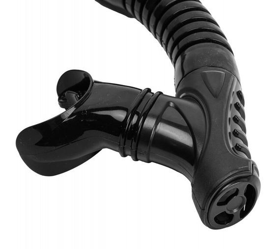 Трубка Seac Reverse Dry черный/черный