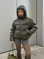 Пуховик Стокгольм зеленый