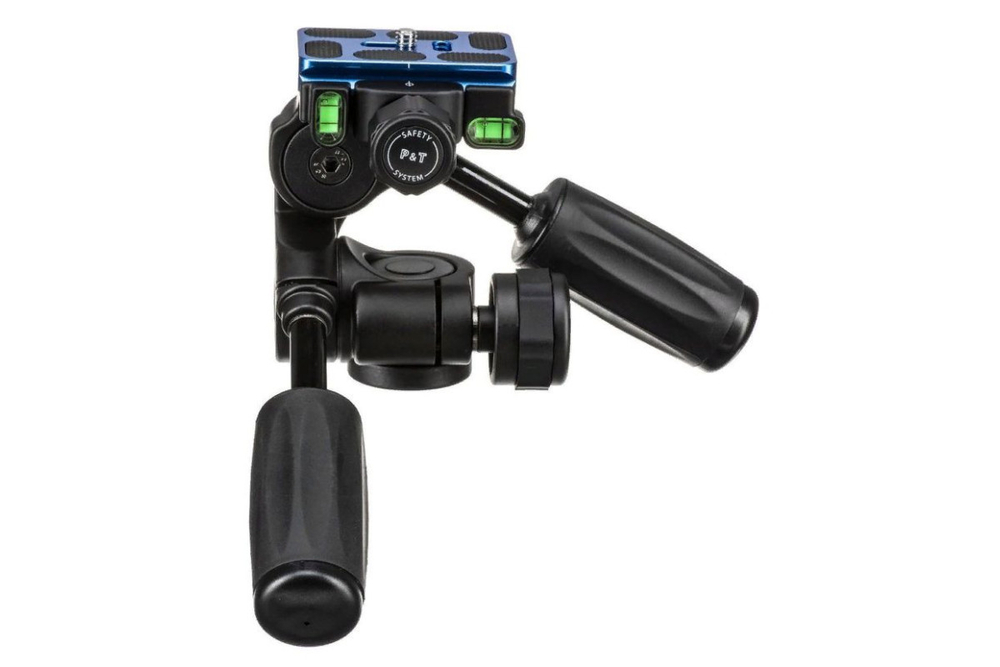 Штатив Benro TMA18AHD1A Mach3 c 3D головой алюминиевый с цангами (трансформер в монопод)