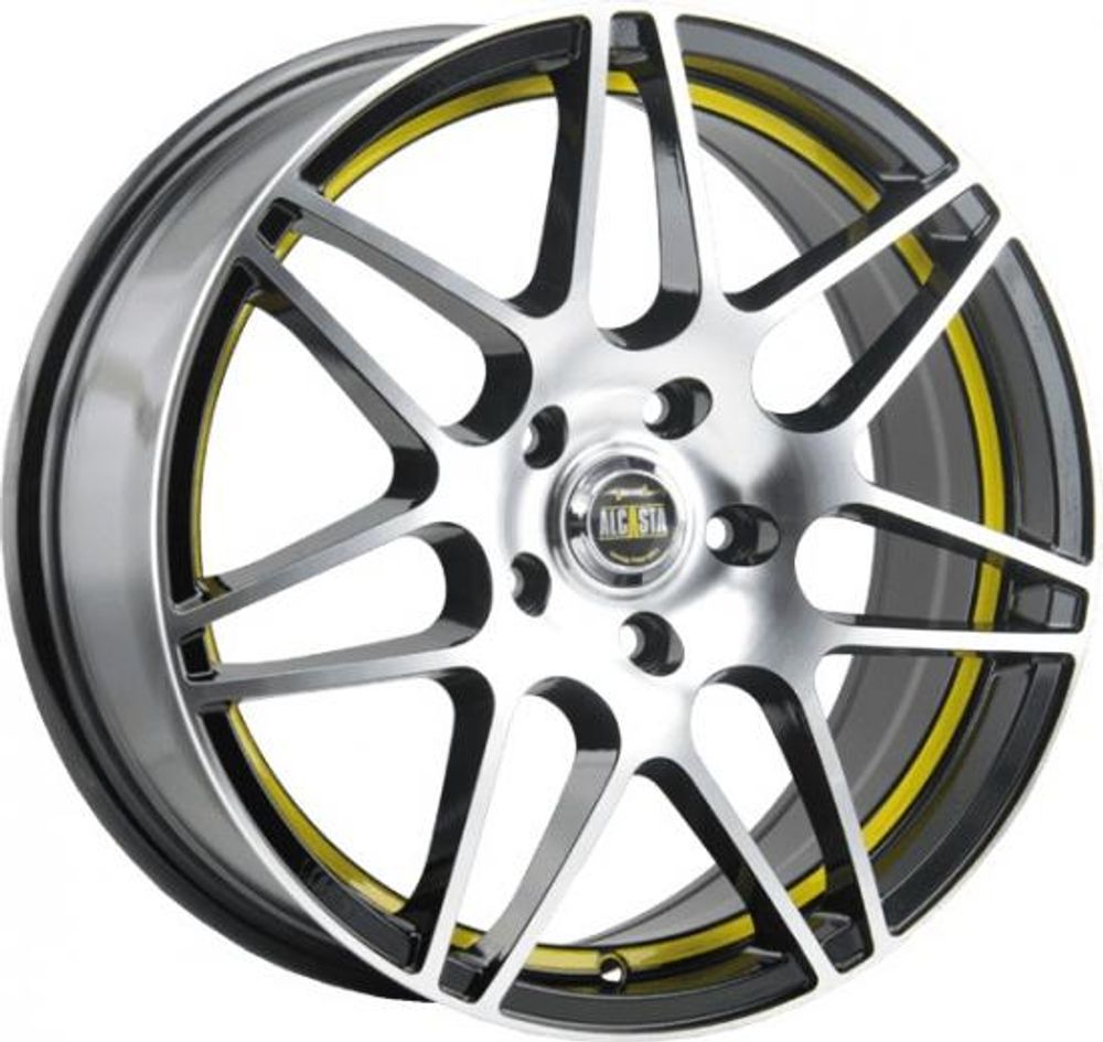 Alcasta M-28 6.5x16 5x100 ET 35 Dia 57.1 (BKFYSI)