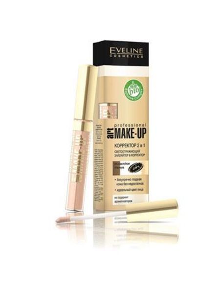 Корректор 2 в 1 серии Art Professional Make-up Eveline 07 ivory