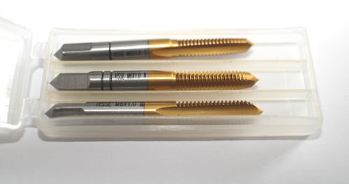 Метчик ручной компл. DIN-352/3 М6 HSSE INOX TiN HT-060X