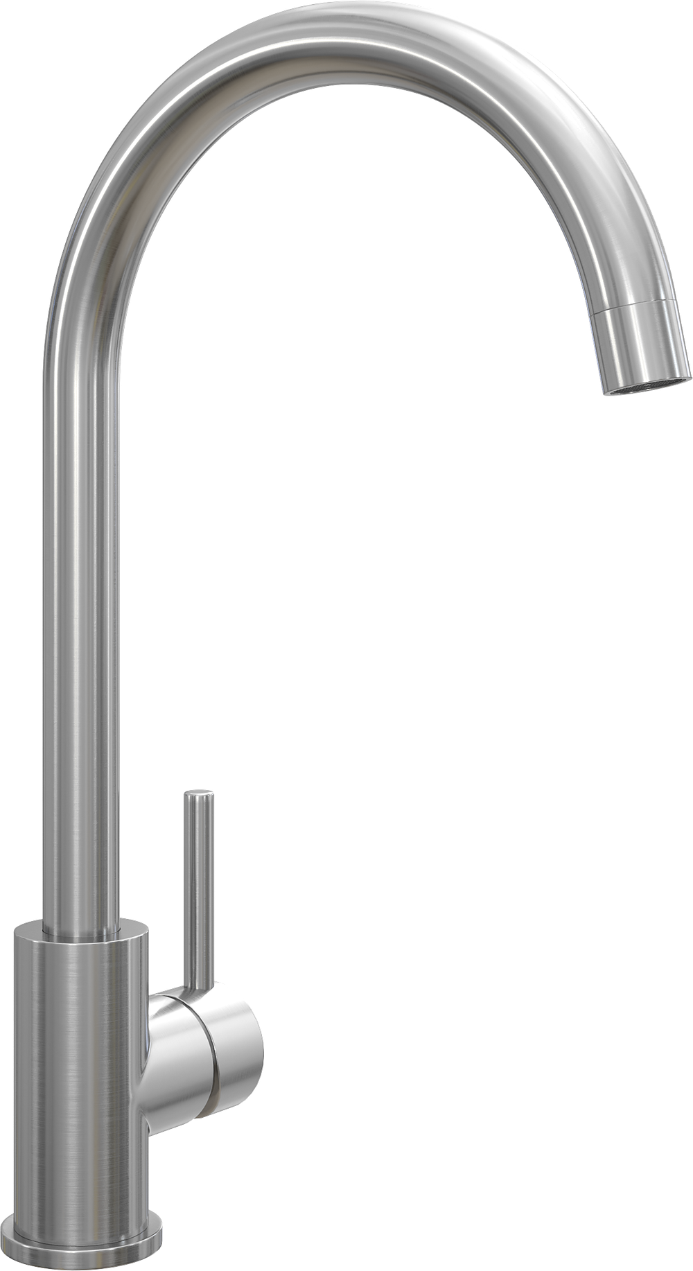 Смеситель для кухни Domaci Равенна DM-030922 нержавеющая сталь