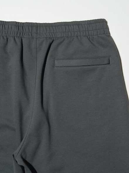 UNIQLO ХЛОПКОВЫЕ БРЮКИ-ДЖОГГЕРЫ, ТЕМНО-СЕРЫЙ