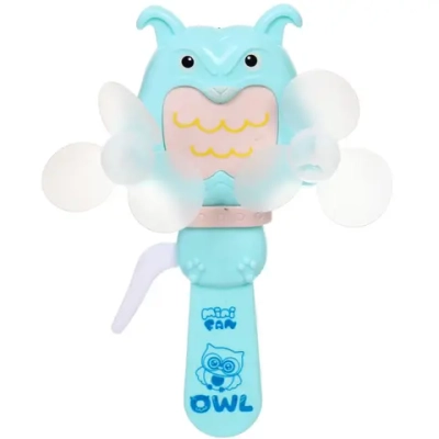 Вентилятор «Совушка» 17*9 см, микс