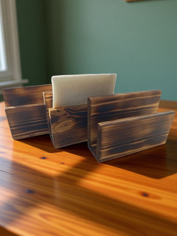 Салфетница деревянная покрытая льняным маслом