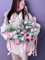 Милая новогодняя композиция «Хвойное волшебство»