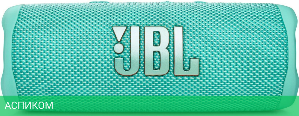 Портативная колонка JBL FLIP 6 бирюзовый (JBLFLIP6TEAL)