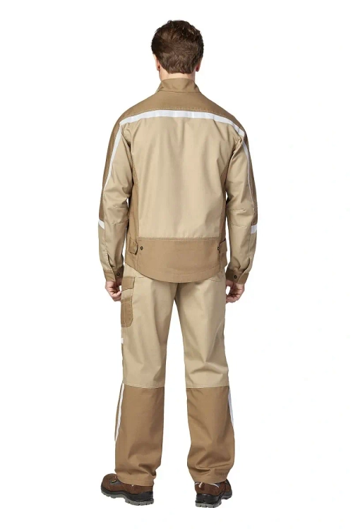 Костюм "Финикс" бежевый/т. бежевый (р. 48-50/170-176)