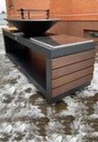 Дровяной гриль-очаг DIO KITCHEN LONG 750