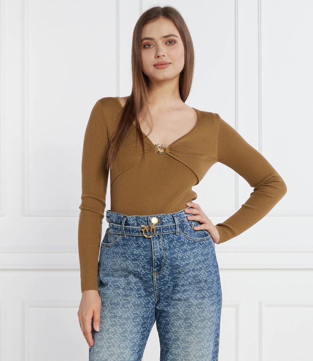 Свитер Pinko - коричневый(101846 A15S)