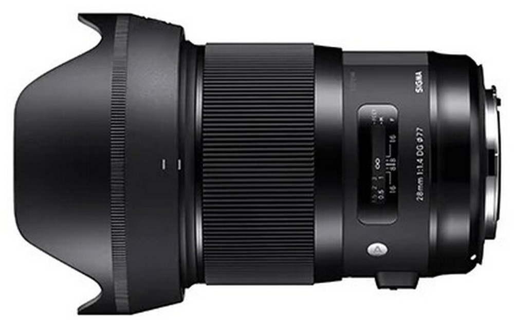 Sigma 28mm f/1.4 DG HSM Art for Sony E, черный