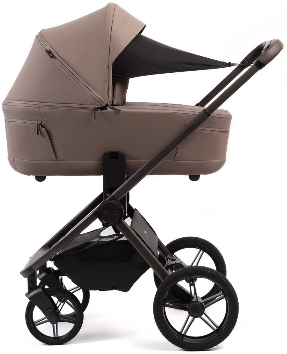 Детская коляска Peppy Monaco Thermo 3 в 1 с автокреслом Verona Beige Mocco