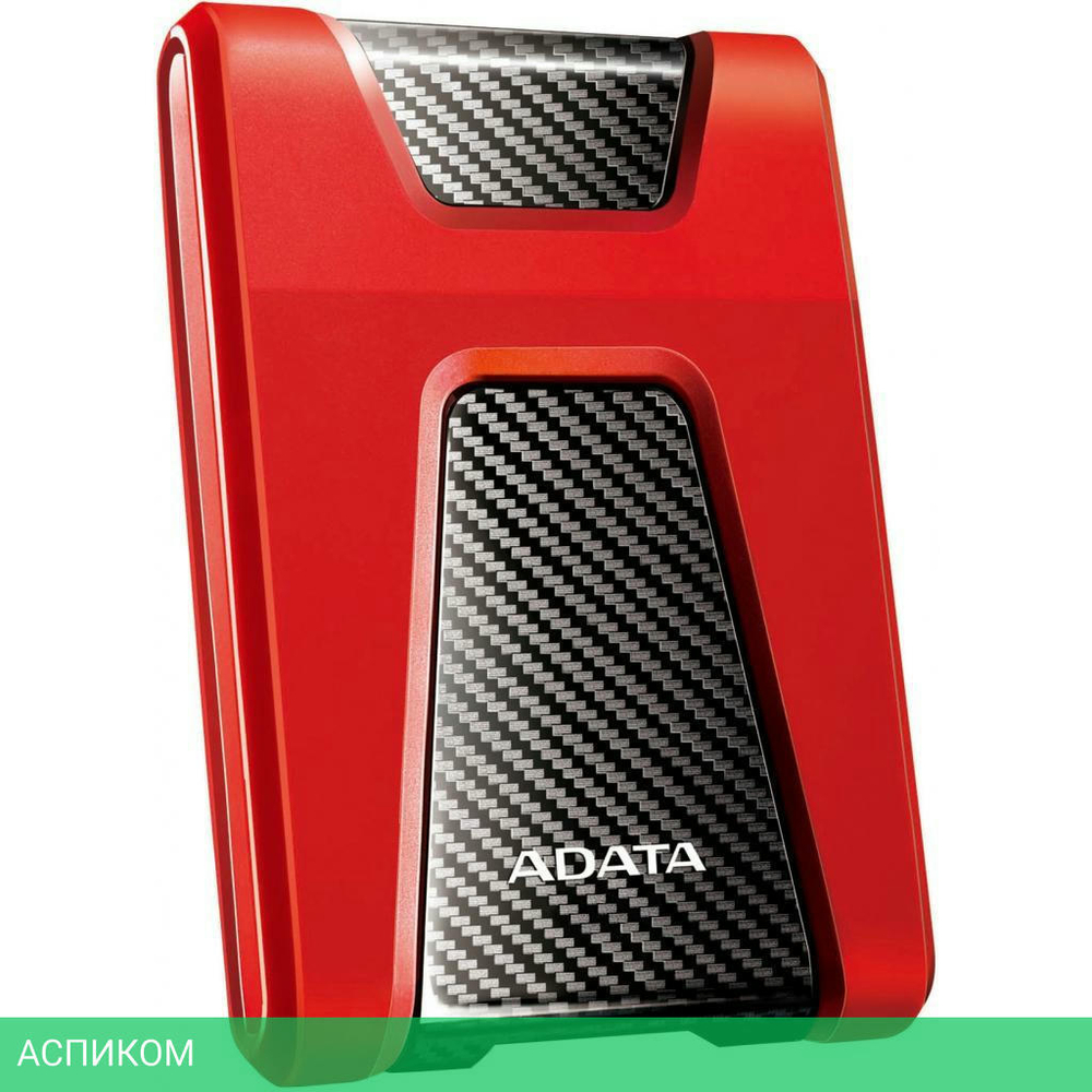 Внешний накопитель A-Data DashDrive Durable HD650 1TB Red (AHD650-1TU31-CRD)