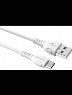 Кабель Micro USB BOROFONE BX51 2,4А, 1м. белый