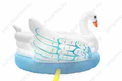 Батут для дачи "Волшебный лебедь" 4,0*3,2*2,45м