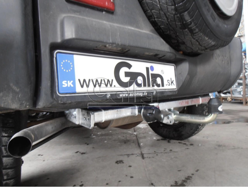 Фаркоп оцинкованный Galia T030A для Toyota Rav 4 1994-2000(паспорт и сертификат в комплекте)(без электрики)