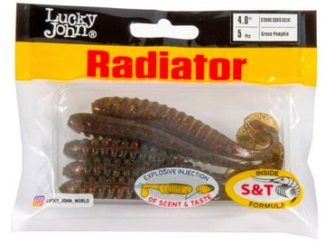 Виброхвосты съедобные LJ Pro Series RADIATOR 4.0"(10 см), цв. PA03, 5 шт.
