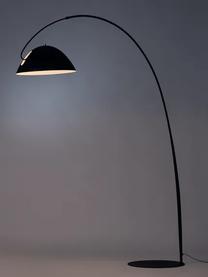 Торшер Reed 220 см, черный